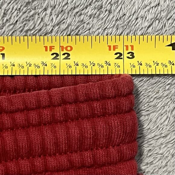 LL Bean Shorts Mens 2XL Red Athletic Fleece Russell Athletic USA Made Vintage - Picture 10 of 16